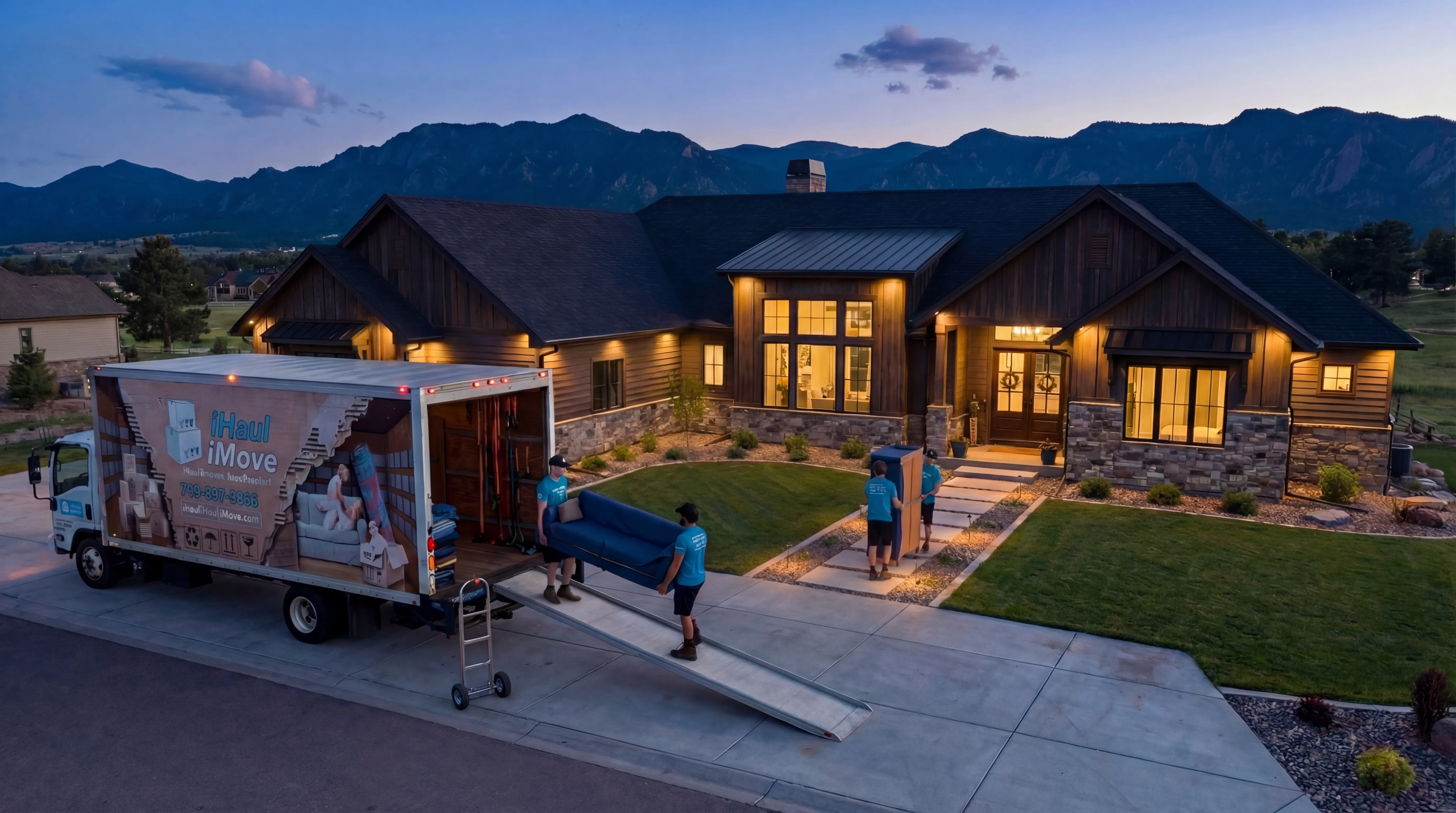 Professional movers in Gleneagle, Colorado